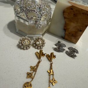 3 Pairs of Stylish Statement Earrings!✨